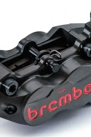 BREMBO - P4-40RR BLACK/ RIGHT - Brake Calipers - 40MM MOUNTING RACING - PAD SHAPE D Nieuw Model